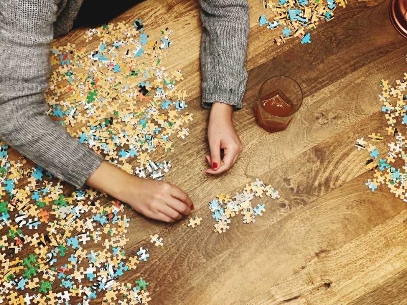 Playful Puzzle for silly engagement gifts