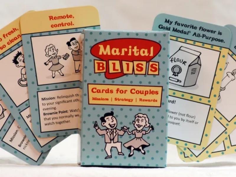 Marital Bliss Game For Funny Engagement Gifts