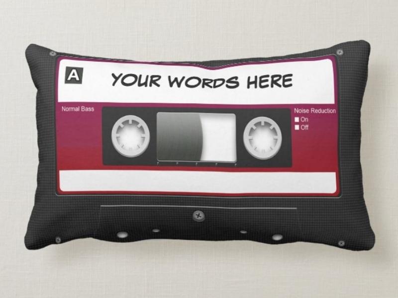 Personalized Mixtape Pillow For Joke Engagement Gifts