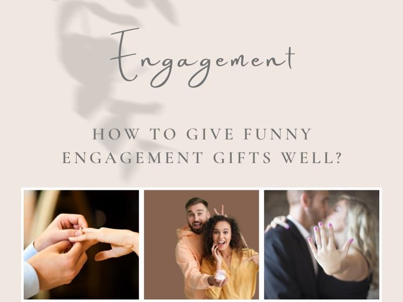 funny engagement gifts for couples
