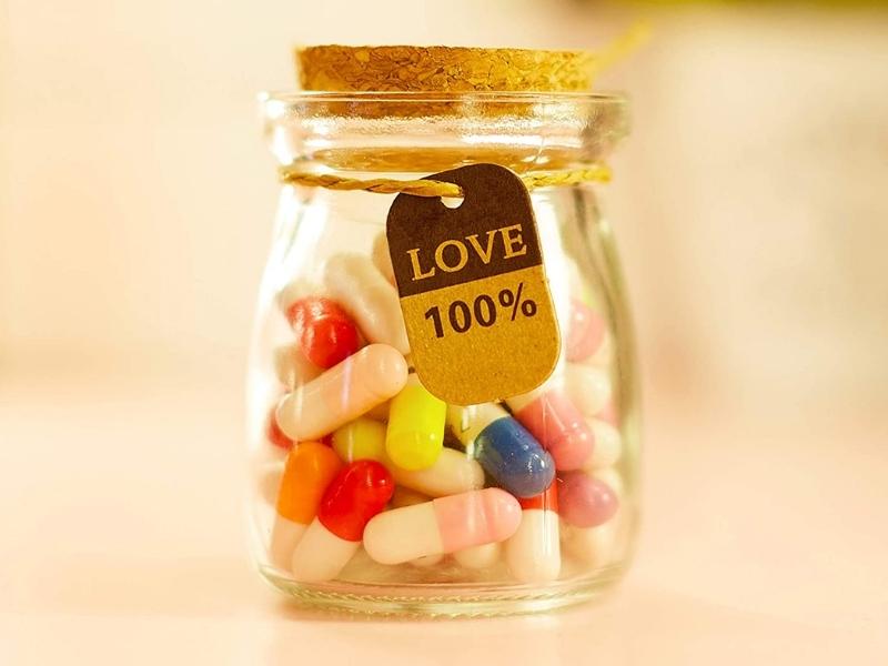 Love Letter Jar For The Traditional Gift For 42Nd Anniversary