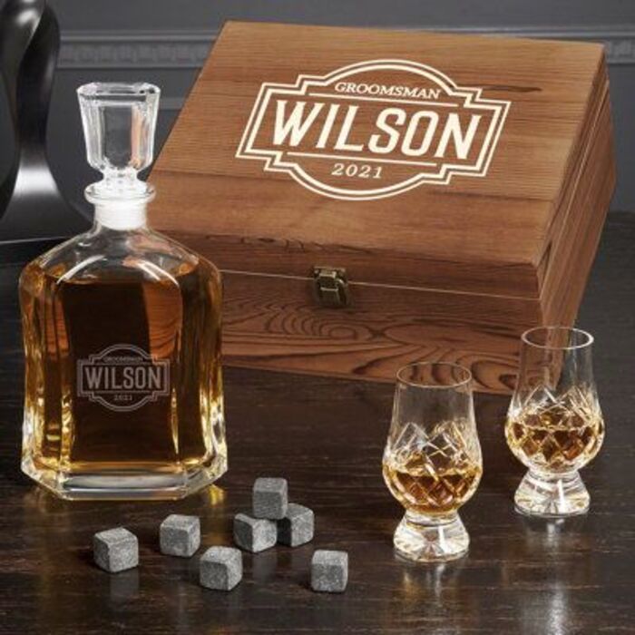 Whiskey box set: good gift for father-in-law