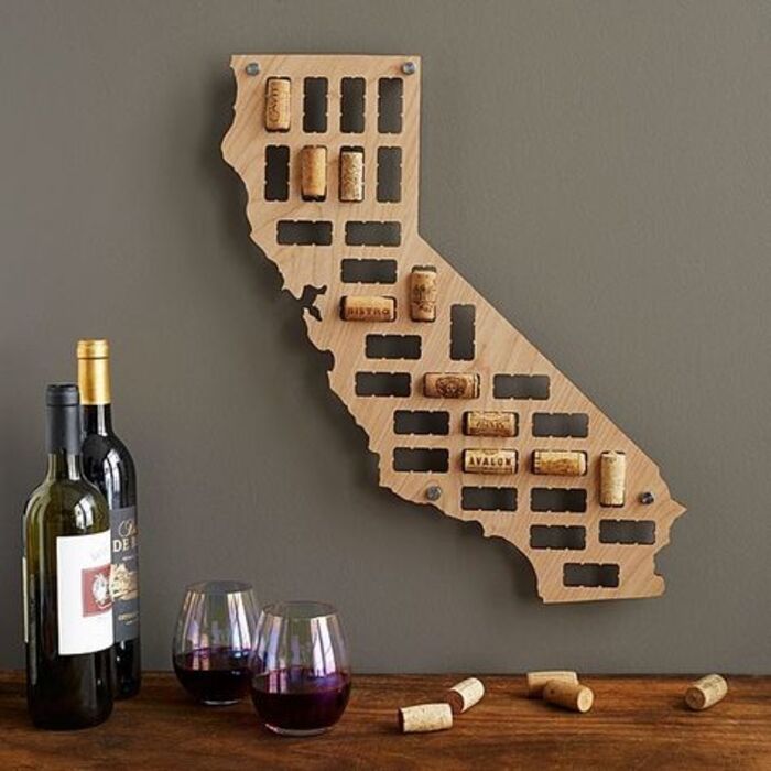 Wine cork state: adorable father's day gift ideas for father-in-law