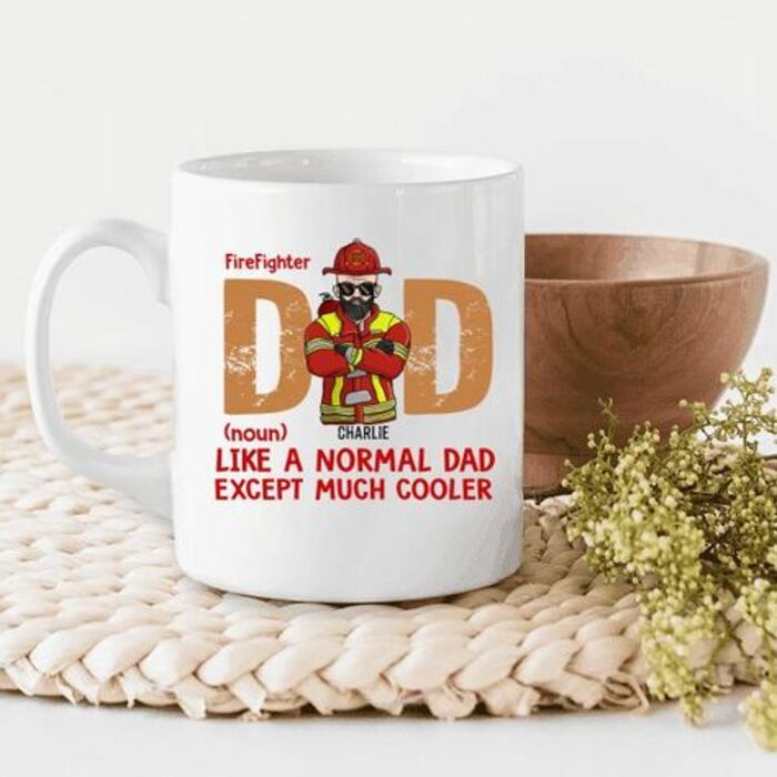 Custom coffee mug: good gift for father-in-law