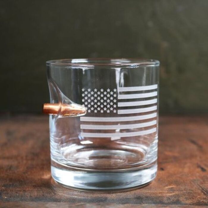 Ben shot bullet glass: special present for father's day