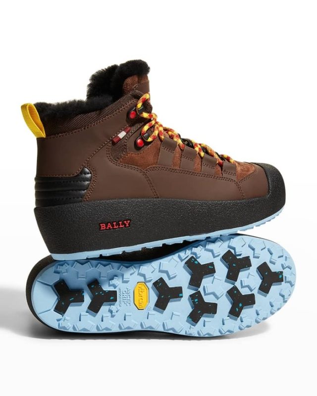 luxury Father’s Day gifts - BALLY Cusago Hiking Boots for camping trips 