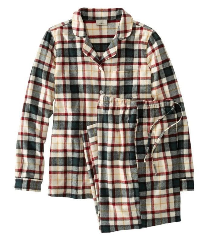 expensive father's day gifts - L.L Bean Men’s Scotch Plaid Flannel Pajamas