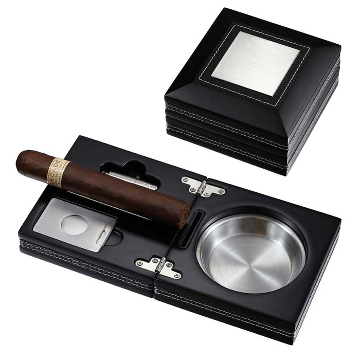 Luxury Father’s Day Gifts - Cigar Cutter &Amp; Ashtray Set