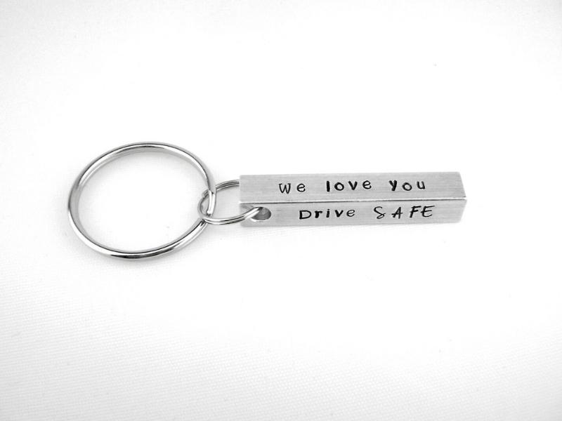 “We Love You” Keychain With Hammer Charm