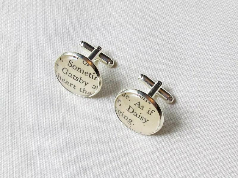 Laugh and Love Dictionary Cufflinks for fathers day uncle gifts