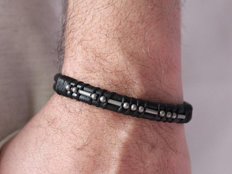 Morse Code Bracelet For The Father'S Day Gift For Uncle