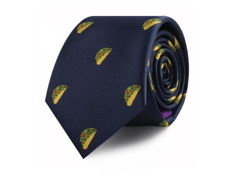 Hard Shell Taco Tie For The Father'S Day Present For Uncle