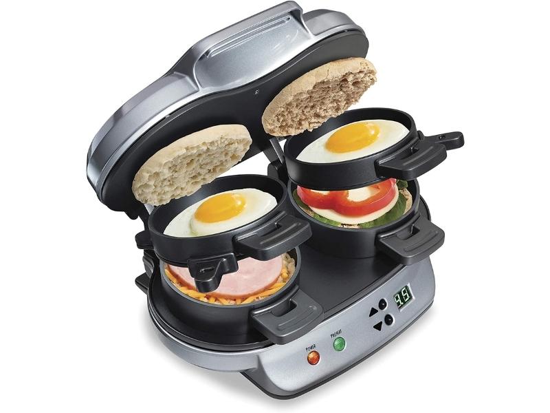 Dual Breakfast Sandwich Maker - uncle gifts for fathers day