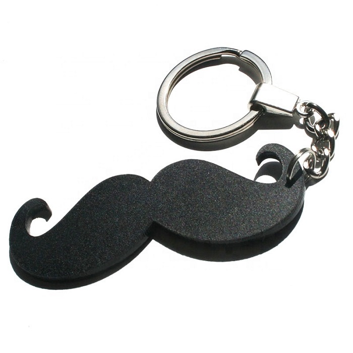 Last Minute Diy Gifts For Boyfriend - Handmade Moustache Keychain