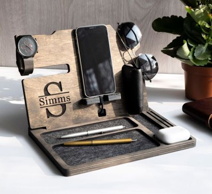 Custom Docking Station: Personalized Father'S Day Gifts For Brother