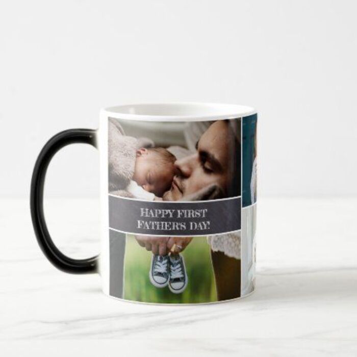 Custom photo mug: lovely gift for brother this Father's Day