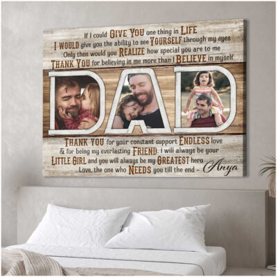 Sentimental Gift For Dad From Daughter Personalized Father's Day Gift