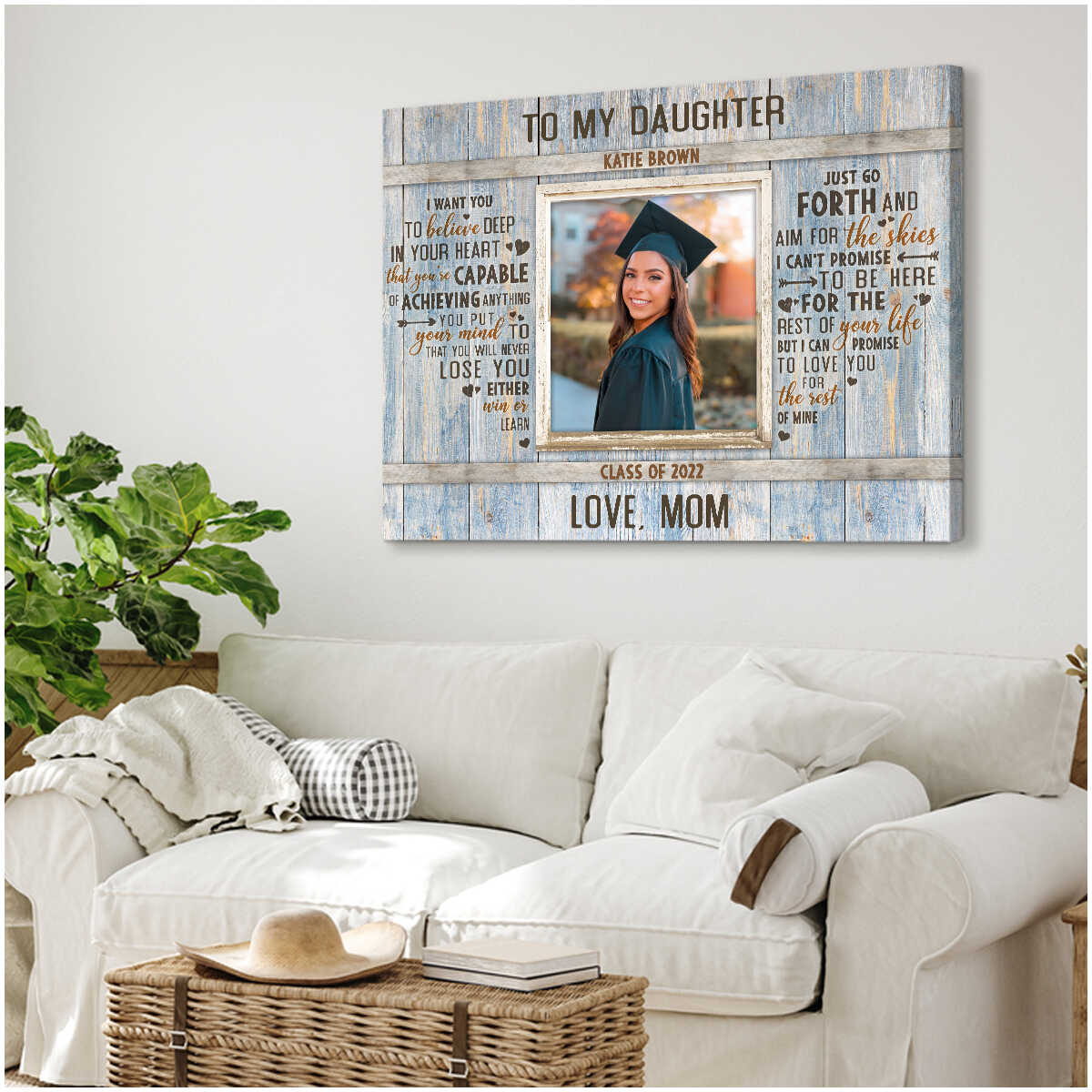 Sentimental graduation retailer gift for daughter