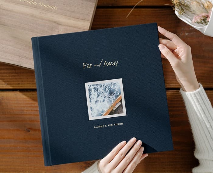 engagement gifts for bride - Artifact Signature Layflat Photo Album