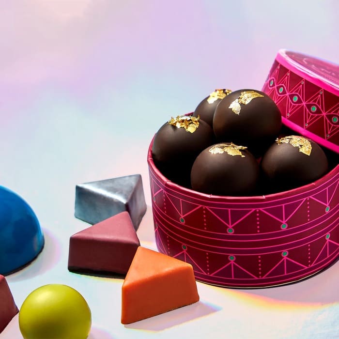 engagement gifts for bride - Vosges Haut-Chocolat champagne truffles