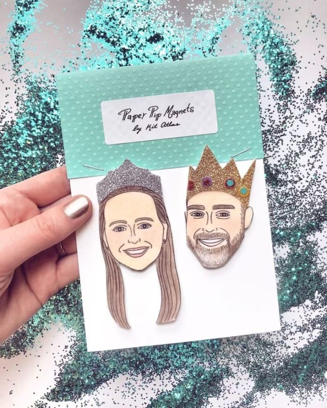 engagement gifts for bride - Personalized Magnets