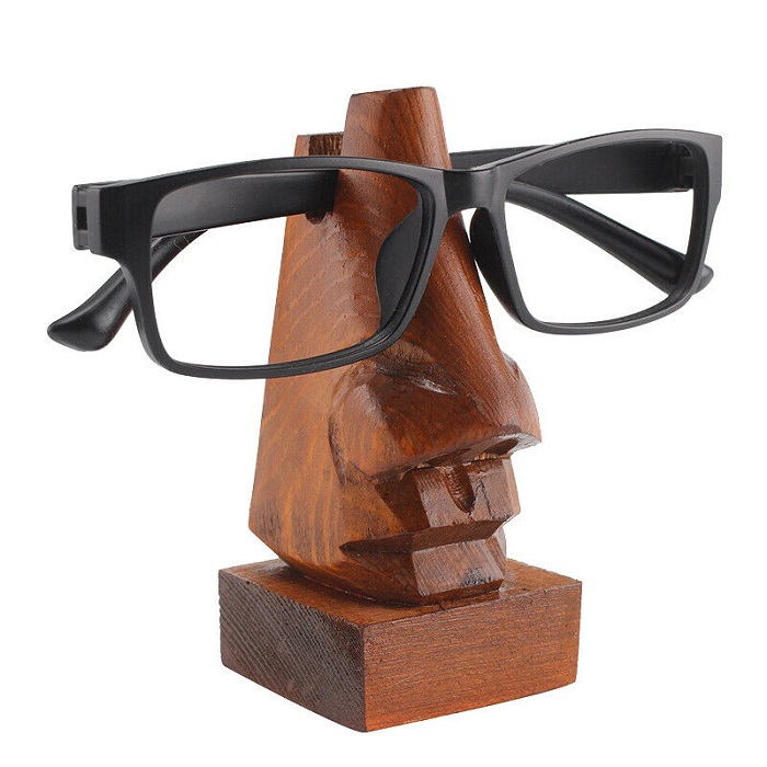 Gift Ideas For Dad From Daughter - Wooden Eyeglasses Holder  