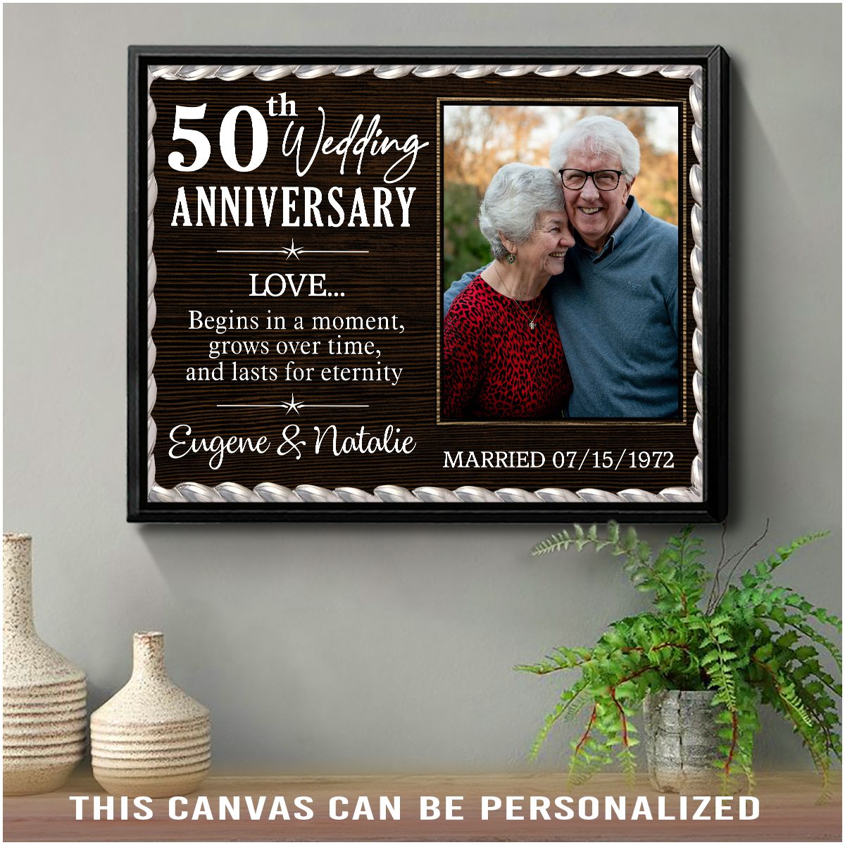 Unique 50th Wedding Anniversary Gifts For Parents Personalized