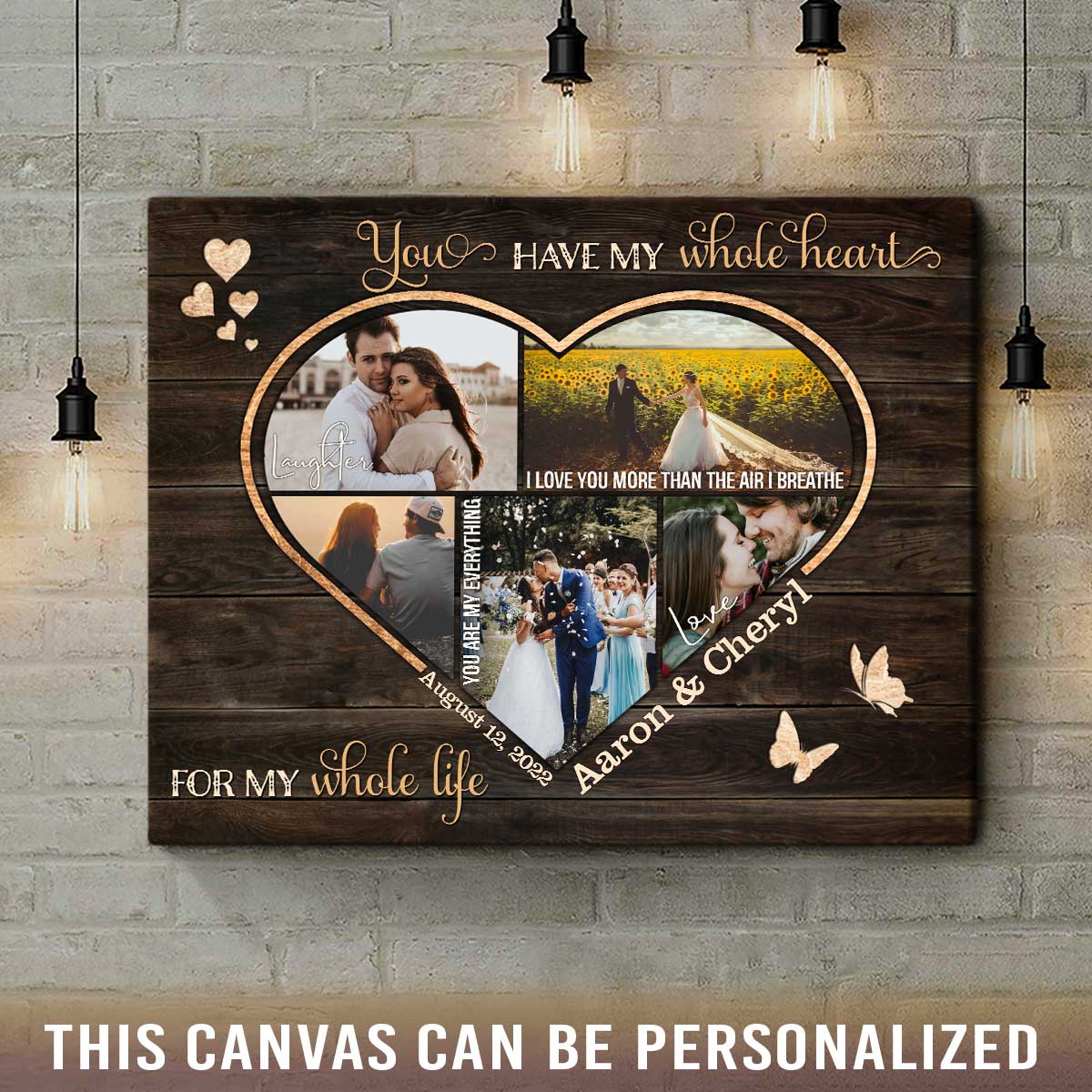  Kashe Personalized To My Husband When I Tell You Poster Gift  Ideas For Couple Canvas, Newly Wedding Gifts For The Couple, Gift For Young  Couple, Photo Gift Ideas For Couple, Married