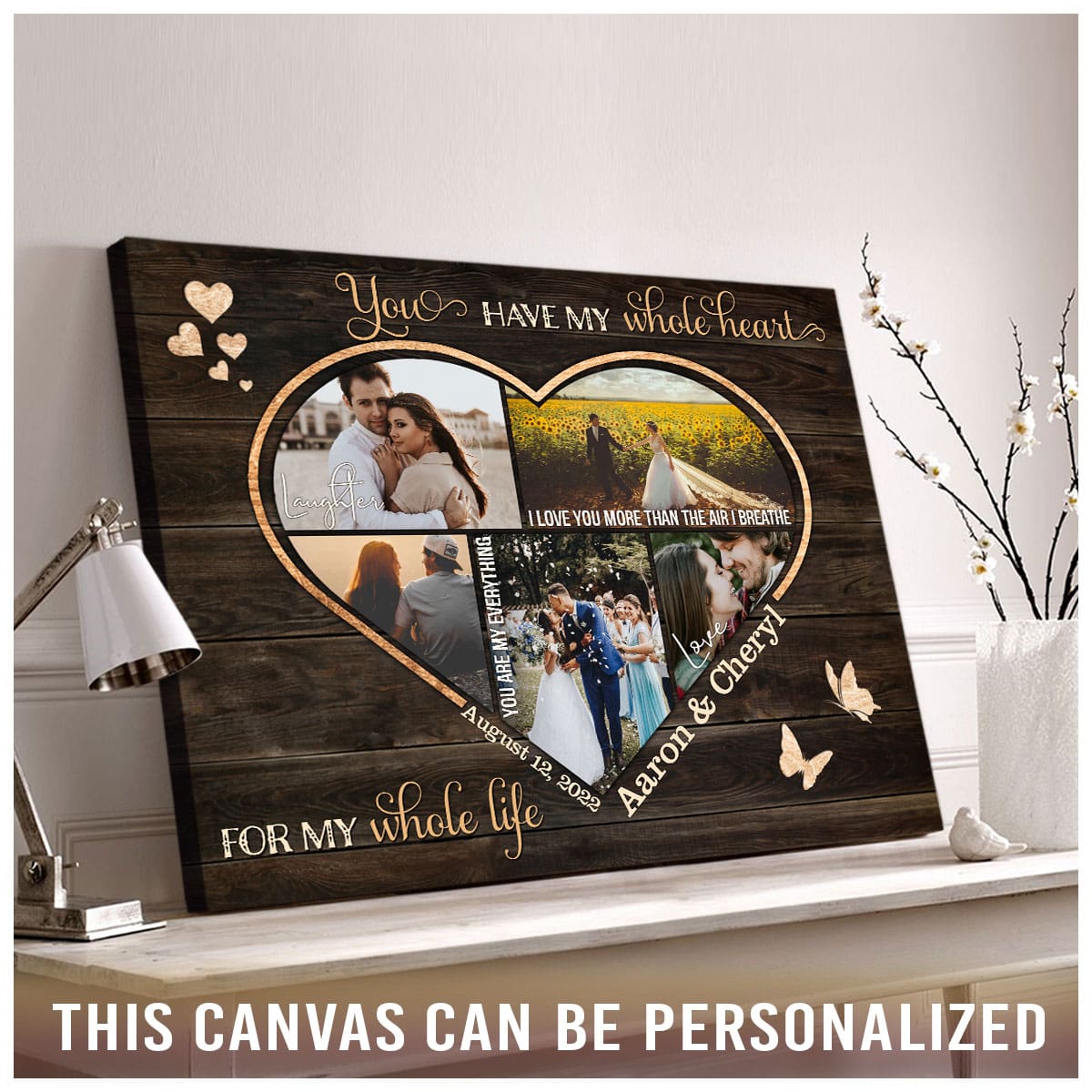 Creative Couple Gift Ideas Wedding Gift From Husband Custom Photo