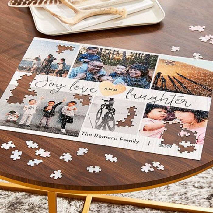 Photo puzzles: unique presents for father