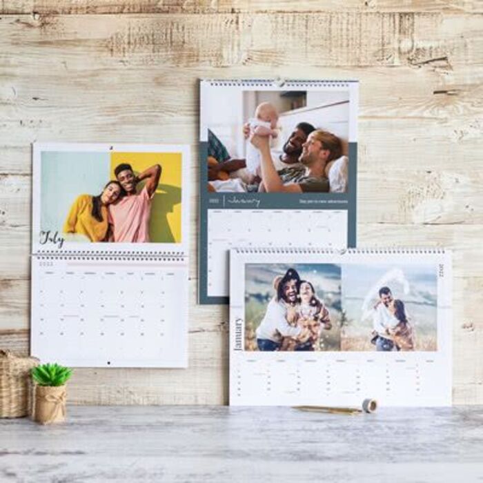 Photo calendar: lovely customized gifts for dad