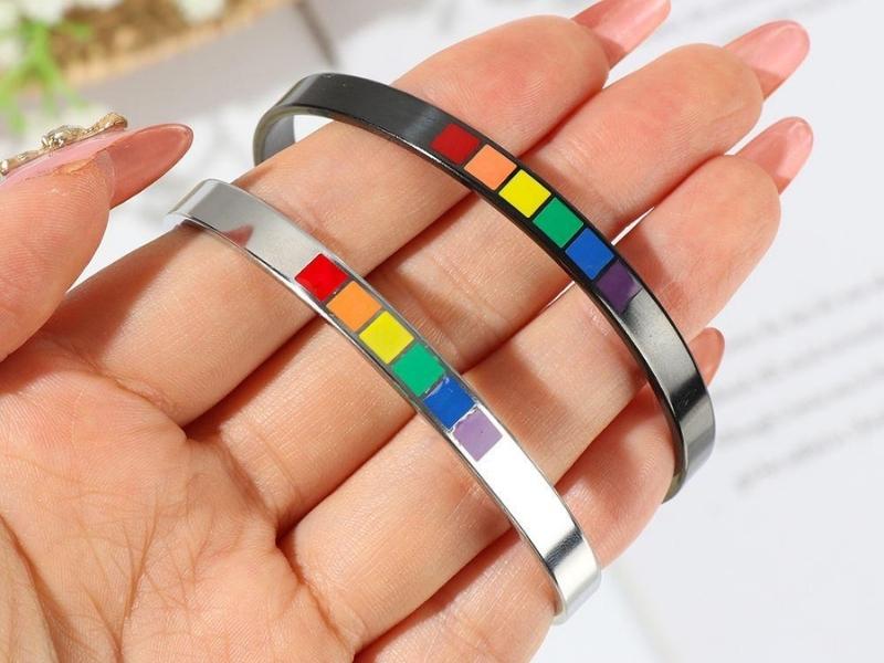Cuff Bracelets for lesbian engagement presents