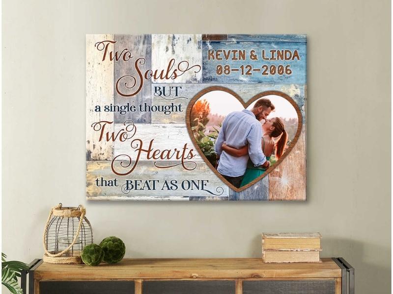 Personalized Wedding Anniversary Gift Oh Canvas