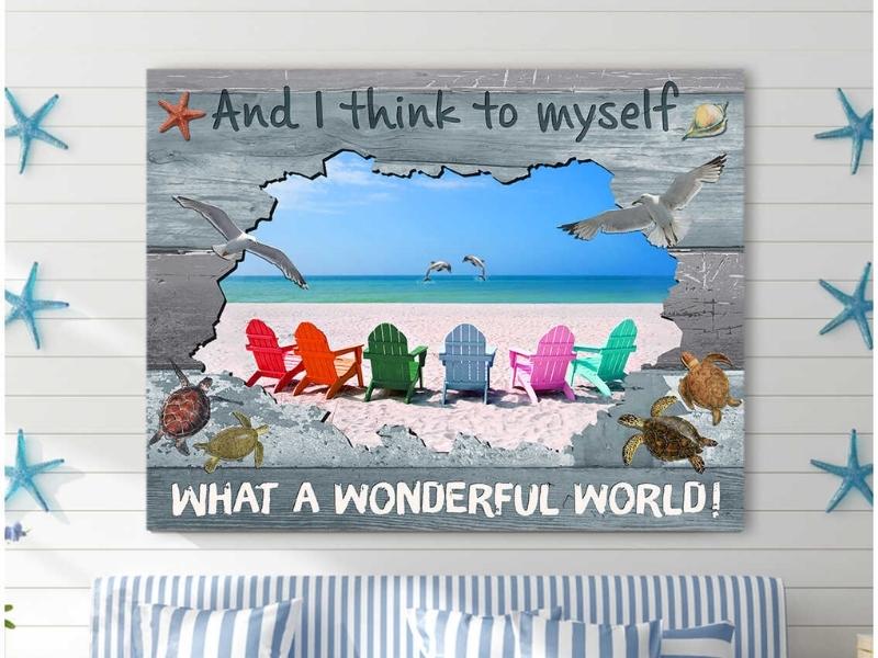What A Wonderful World Canvas Oh Canvas