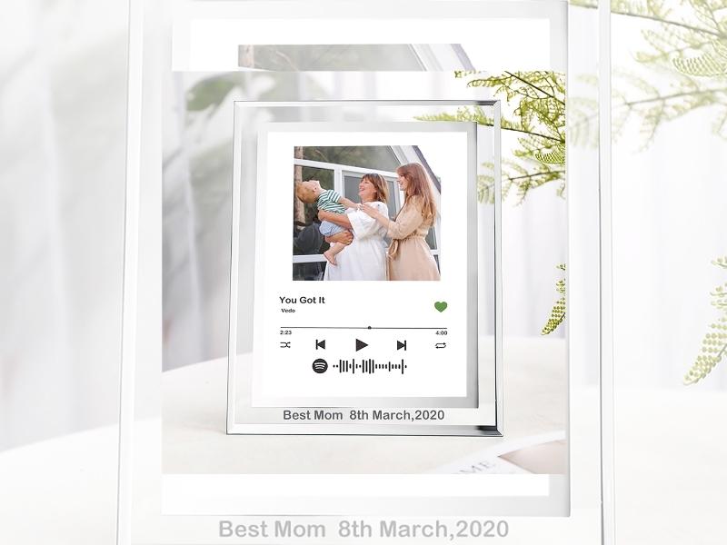 Spotify Plaque for lesbian engagement gifts