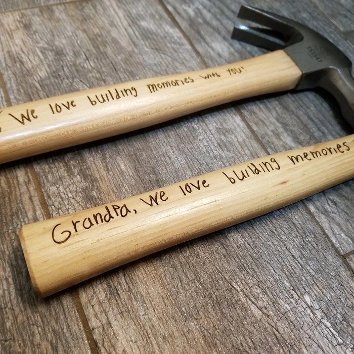 best gift for grandpa - Personalized Hammer