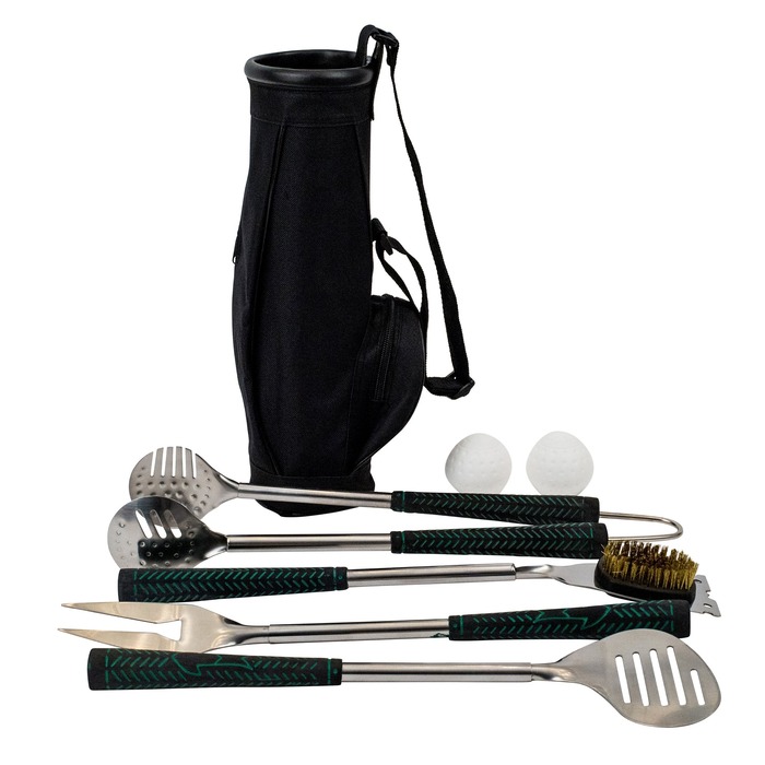 best gift for grandpa - Golf Club 7-piece BBQ Set