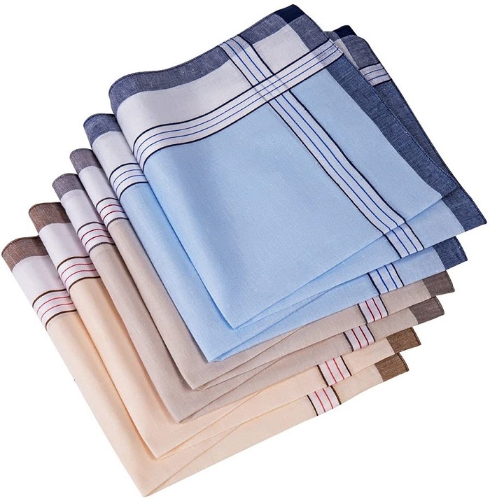 Birhtday Gifts For Dad - Handkerchiefs For Men 