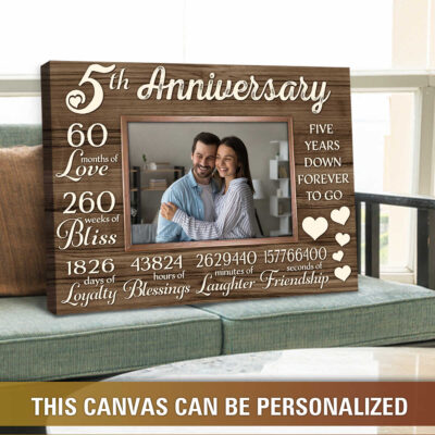 best gift for 5th wedding anniversary personalized gift for couple 02