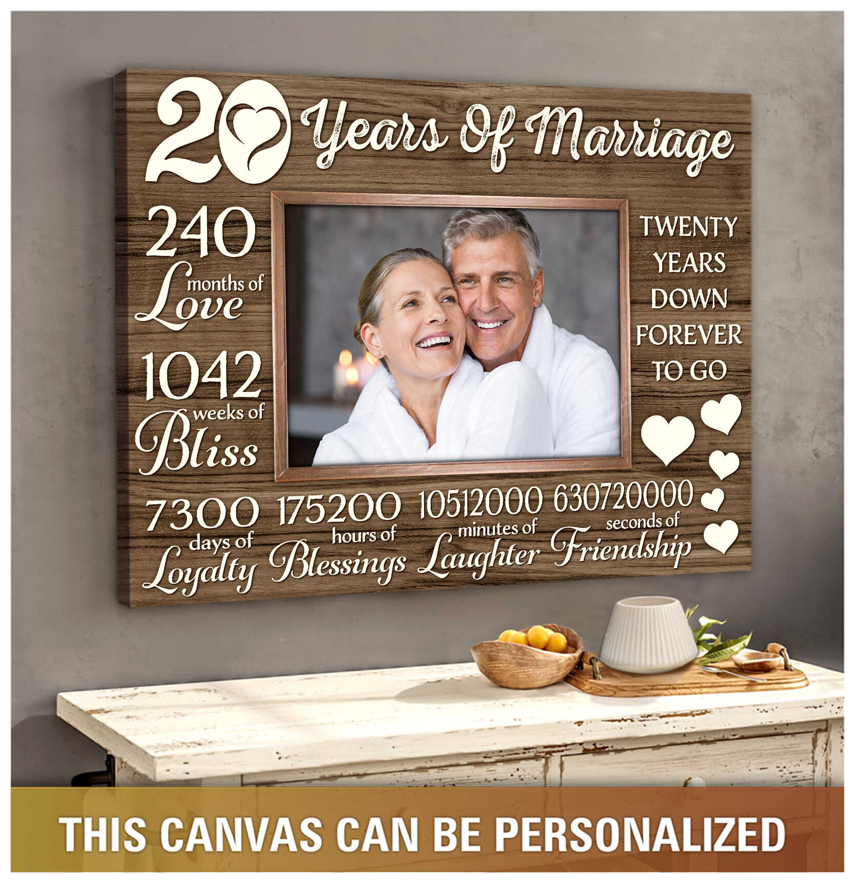 Personalised Anniversary Gifts - 40th Wedding India | Ubuy