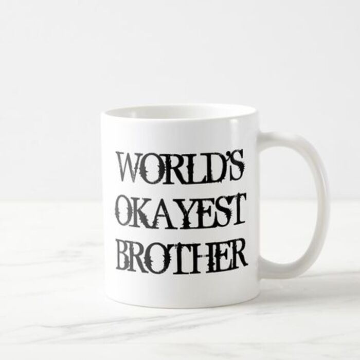 Coffee Mug: Cute Personalized Gift For Brother