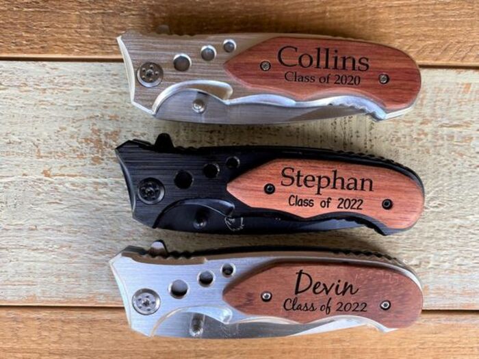 Engraved brother's pocket knife