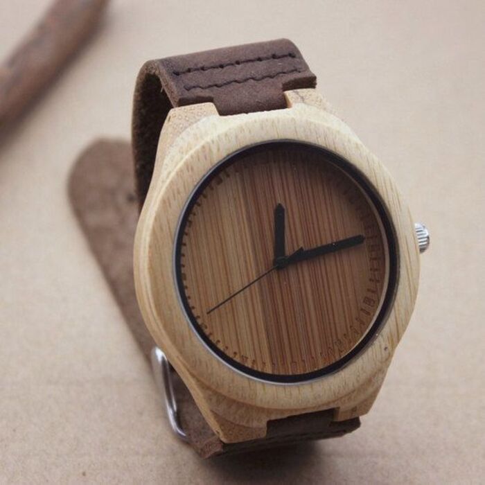Custom minimalist watch: cool gift idea for sibling who has everything