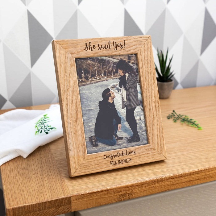 Engagement Gifts For Sister - Photo Frame