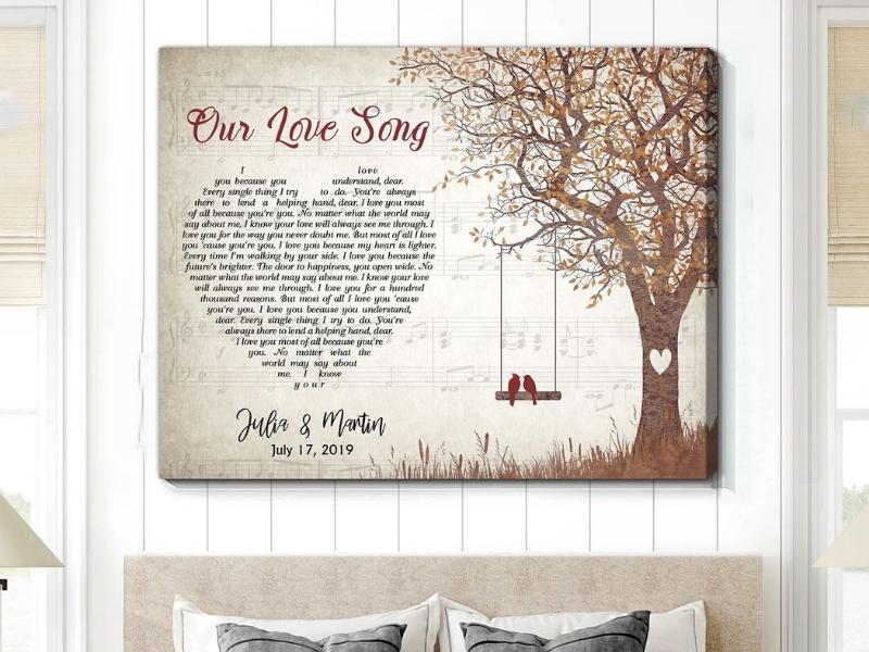 Customized Gift For Couple Canvas Print Oh Canvas