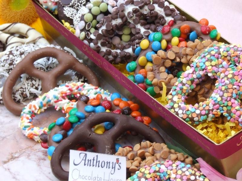 Gourmet Chocolate Covered Pretzels - 44th anniversary gift