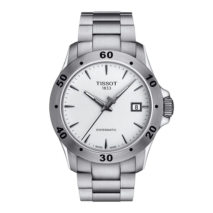 engagement gift for son - Tissot V8 Swissmatic Bracelet Watch