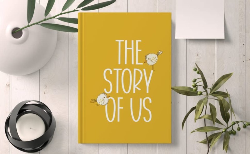 engagement gift for son and fiancé - The Story of Us Journal