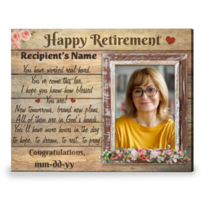 Customized Retirement Gift For Her Gift For Retired Coworker