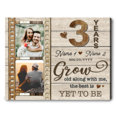third wedding anniversary gifts customized gift for couple on wedding anniversary date 01